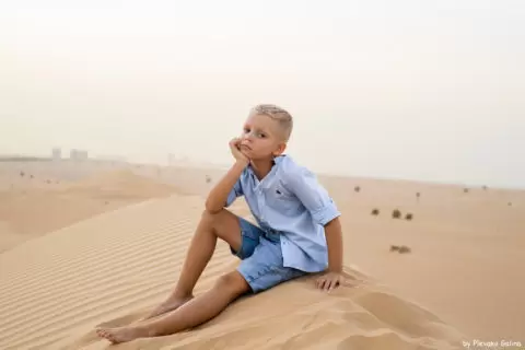 Семейная фотосессия в Дубае — фото 28, фотограф Галина Плевако