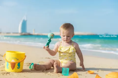 Семейная фотосессия в Дубае — фото 27, фотограф Галина Плевако