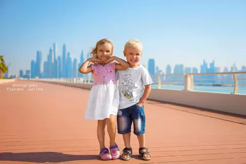 Семейная фотосессия в Дубае — фото 53, фотограф Галина Плевако