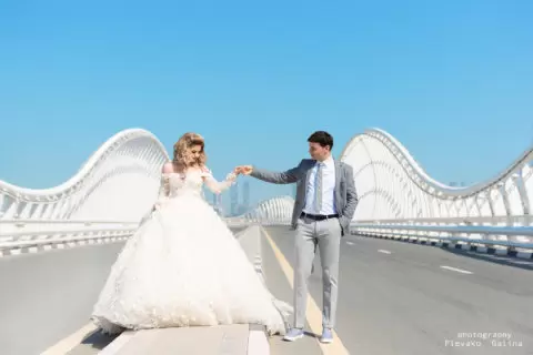 Свадебная фотосессия в Дубае &mdash; фото 47, фотограф Галина Плевако